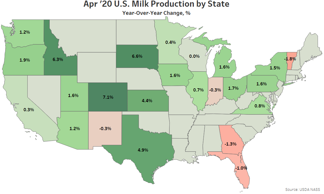 Us Milk Production Update May 20 Atten Babler Commodities